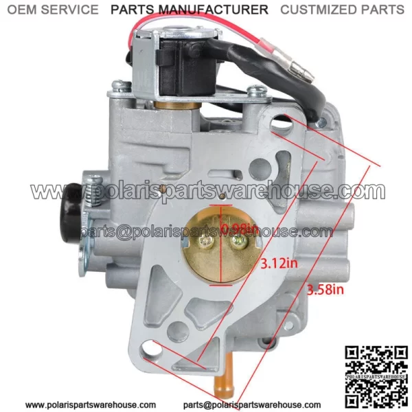 24 853 32-S W/ Solenoid Valve Carburetor Fit For Kohler CH18 18hp CH20 20hp CH22 - Image 2