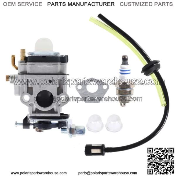Fits For Gas 2Cycle 43cc Powermate PCV43 Tiller Motor Parts Fuel Line Carburetor