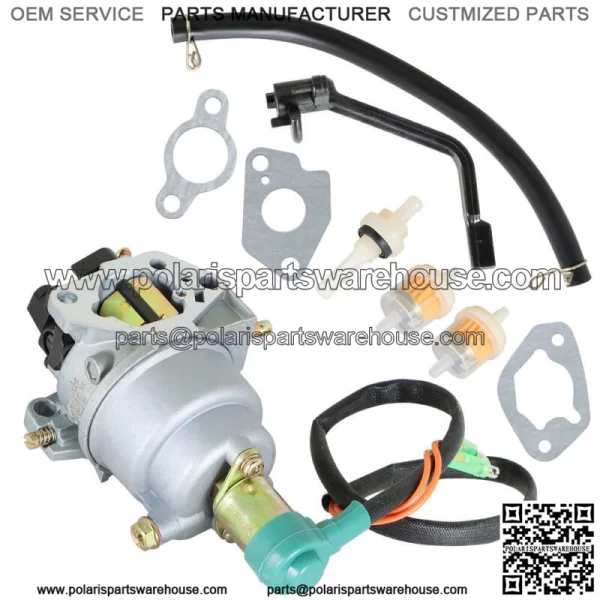 Carburetor With Fuel Filter For Predator 420CC 6500W 7000W 188F Gas Generator