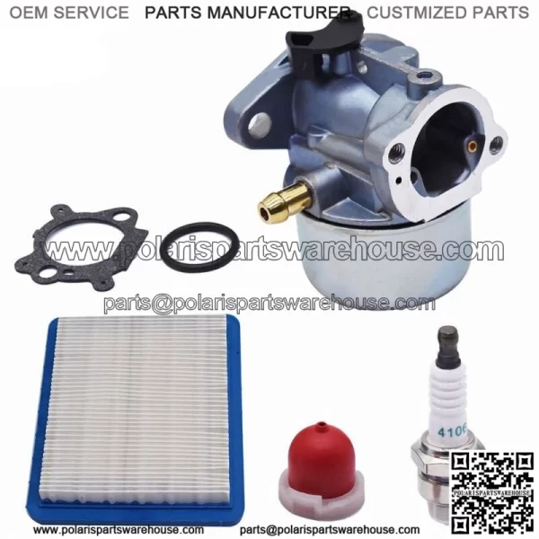 Mower Carburetor Fit For Craftsman 917.388660 6.5 hp 625 Series 22" Kit