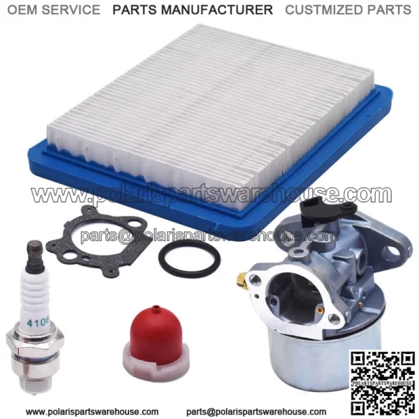 Mower Carburetor Fit For Craftsman 917.388660 6.5 hp 625 Series 22" Kit - Image 2