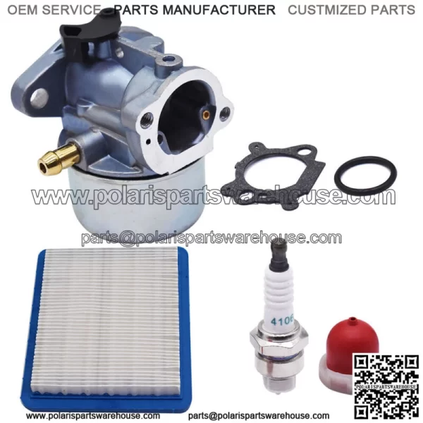 Mower Carburetor Fit For Craftsman 917.388660 6.5 hp 625 Series 22" Kit - Image 3