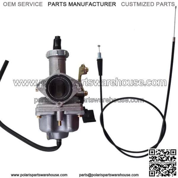 NEW CARBURETOR CARB & THROTTLE CABLE R FOR HONDA RECON TRX250E TRX250TE TRX250TM
