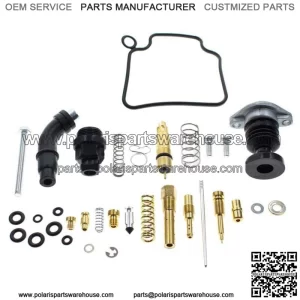 Carburetor Rebuild Kit w/ Primer Pump For 1988-90 Honda FourTrax 300 TRX300 Carb For: Honda