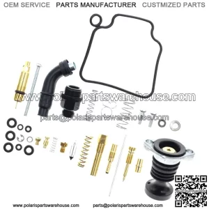Carburetor Rebuild Kit w/ Primer Pump For 1988-1990 Honda FourTrax 300 TRX300 For: Honda