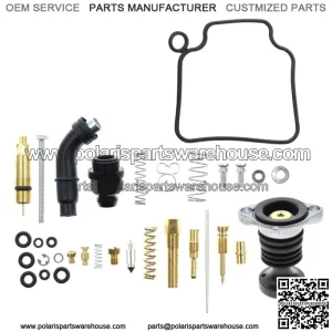 Carb Rebuild Kit & Primer Pump Choke Starter Valve For Honda TRX300 Fourtrax For: Honda