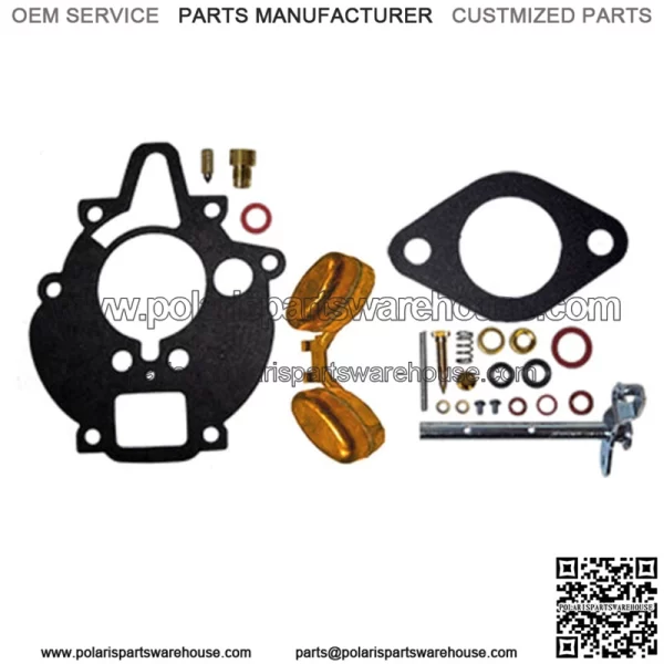 One New Carburetor Kit Fits JD 3010 3020 Fits Carb with Float
