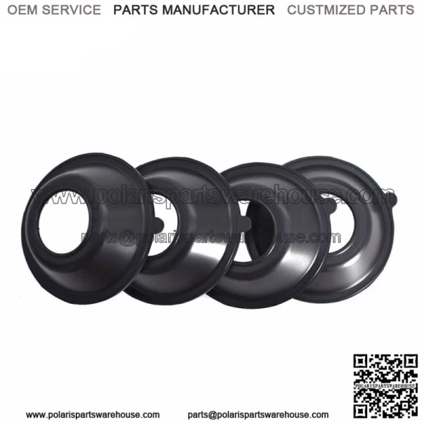 4Pcs Carburetor Slide Diaphragms For Honda Shadow VT750 2000-2007 16111-MEG-003 - Image 2