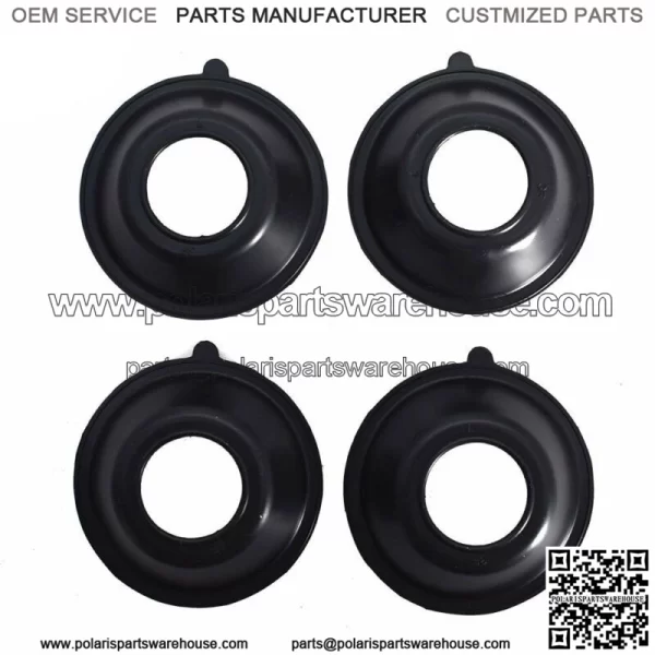 4Pcs Carburetor Slide Diaphragms For Honda Shadow VT750 2000-2007 16111-MEG-003 - Image 4