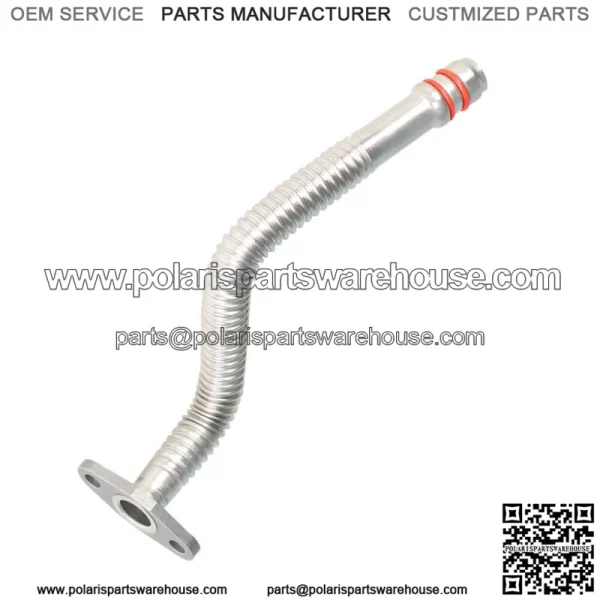 For 2004 2005 2006 2007 Dodge Cummins  5.9L Turbo Oil Return Drain Line Tube - Image 3