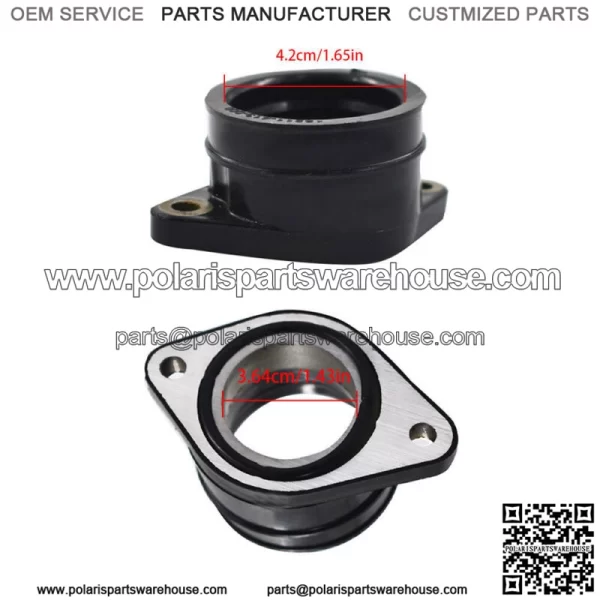 Intake Manifold Boot For Honda CB400 CM400 CM450 Hawk Nighthawk matic Custom - Image 4