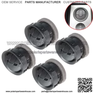 4PCS Dashboard AC Heater Air Vent Louvre For 2009-2014 Ford F150 CL3Z19893EA