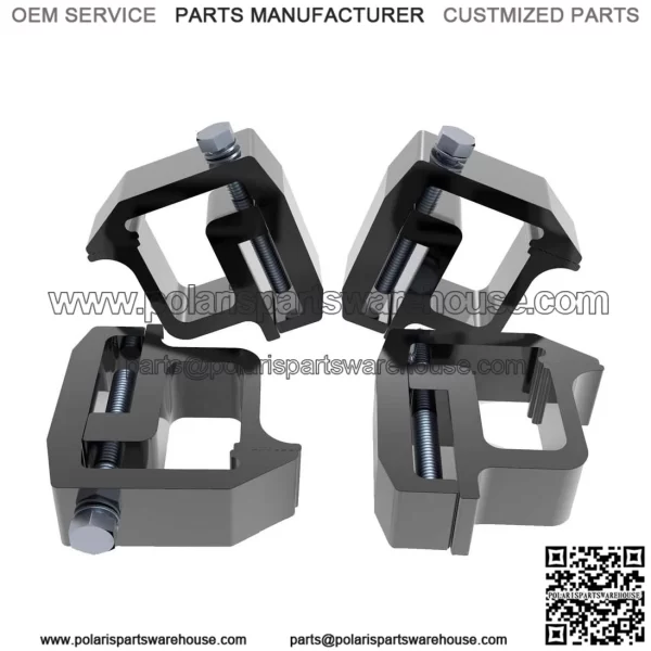 Fixing Clip 4 Pack #Black - Image 4