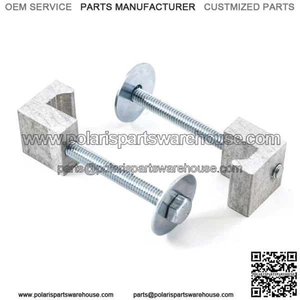 J-type fixing clip 4 pieces #silver - Image 4