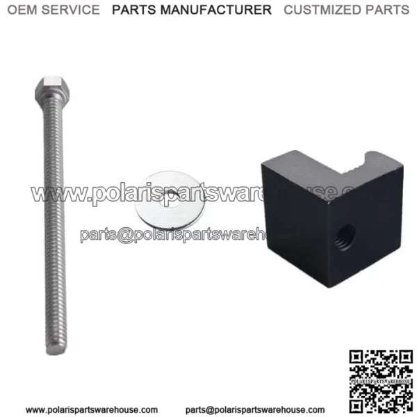 J-type fixing clip 4 pieces # black - Image 3