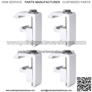 Fixed clip 4#4 pack silver