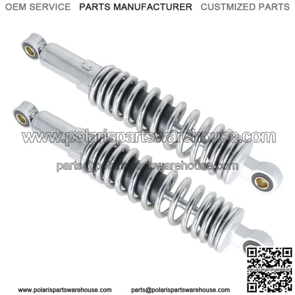 Pair Chrome Rear Shocks Absorber 320mm For Sportster XL883 1200 72 48 79-12 New - Image 4