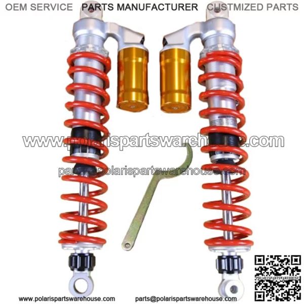 FOR SUZUKI QUADSPORT Z400 LTZ400 STAGE 3 ADJUSTABLE RACING FRONT SHOCKS ABSORBER