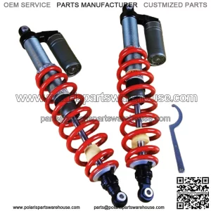 FOR POLARIS RZR 800 S RZR 4 60" STAGE 4 PERFORMANCE REAR AIR SHOCK ABSORBERS SET
