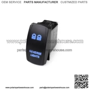 LED Rocker Switch With Blue LED Radiance Reverse Lights