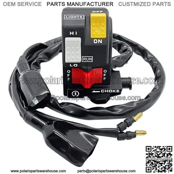 Start Kill Switch Stop Hi Lo Headlight for Honda TRX250 FourTrax 1985 1986 1987 For: Honda - Image 2