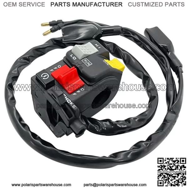 Start Kill Switch Stop Hi Lo Headlight for Honda TRX250 FourTrax 1985 1986 1987 For: Honda - Image 3