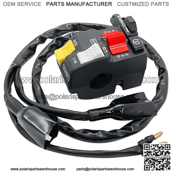 Start Kill Switch Stop Hi Lo Headlight for Honda TRX250 FourTrax 1985 1986 1987 For: Honda - Image 4