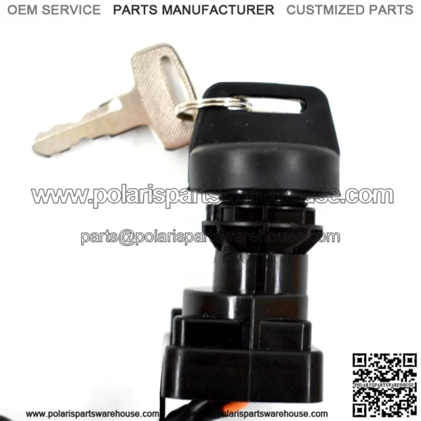 IGNITION KEY SWITCH FOR KAWASAKI BRUTE FORCE 750 4X4i KVF750 2005-2017 - Image 2
