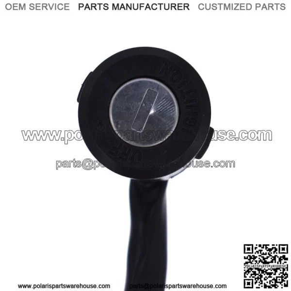 Ignition Switch Keys For Honda Rancher 350 TRX350FE 4x4 ES 2000-2006 ATV Black - Image 4