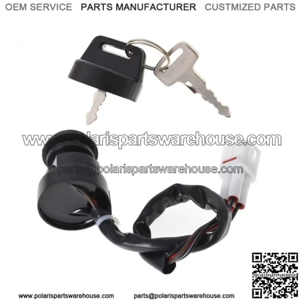 Ignition Key Switch for Yamaha Warrior 350 YFM350 1996 - 2001 - Image 3