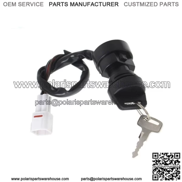 Ignition Key Switch for Yamaha Warrior 350 YFM350 1996 - 2001 - Image 4