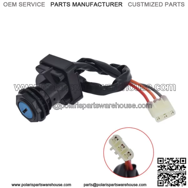 Key Ignition Switch For Arctic Cat 08-11 366 11-12 425 350 13-15 400 450 3313439 - Image 3