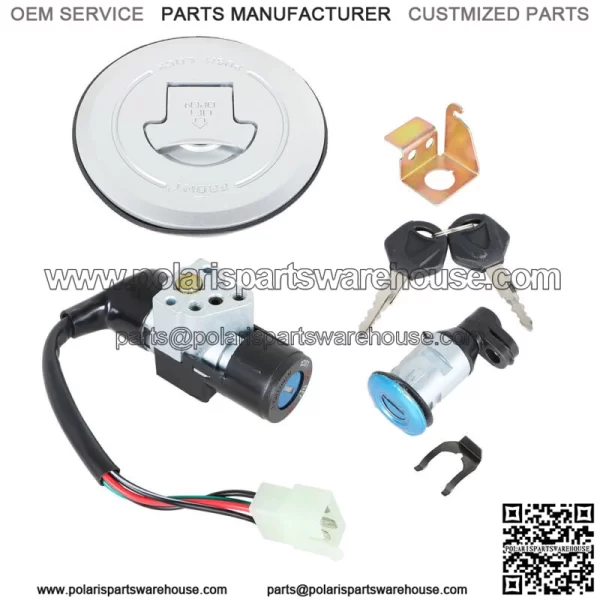 For Honda Grom 125 AC MSX125 2014-2015 Ignition Switch Fuel Gas Cap Lock Key Set - Image 2