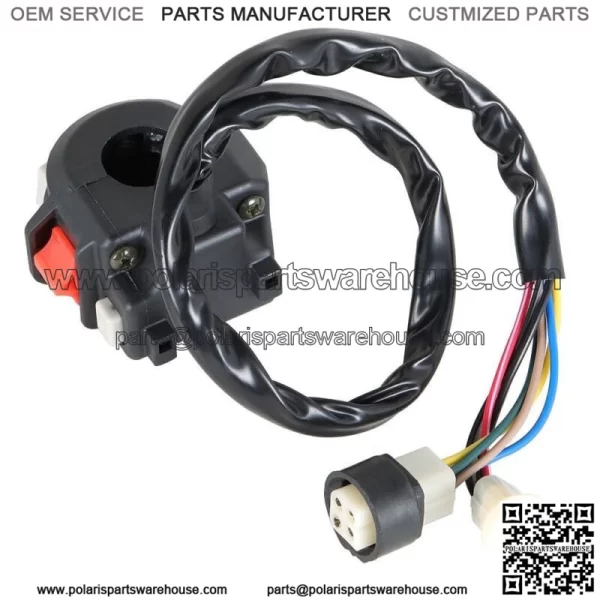 Left Handlebar Kill Switch Start Run Off Headlight for 1986 Yamaha Moto 4 225 - Image 5