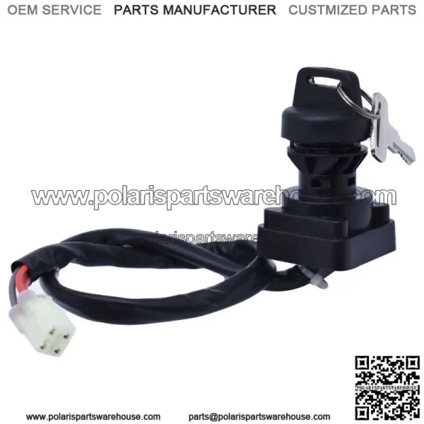 37110S-03G00 Ignition Key Switch for LTA500 F LTF500 F Vinson 2002-2007 Suzuki - Image 2