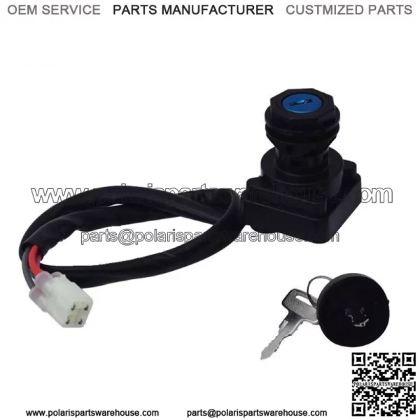 37110S-03G00 Ignition Key Switch for LTA500 F LTF500 F Vinson 2002-2007 Suzuki - Image 5