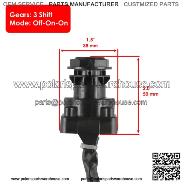 Ignition Key Switch for Bombardier Canam 710000582 710000192 - Image 2