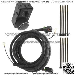 25858705 Fog Light Wiring Harness & Switch For 2007-2013 Chevy Silverado GMC V8