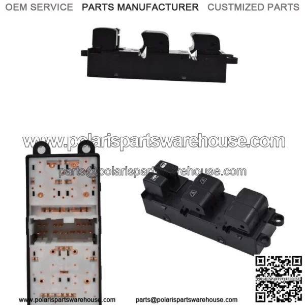 Master Window Control Switch 25401-ZT10A Fit For Nissan 04-14 Titan Armada - Image 3