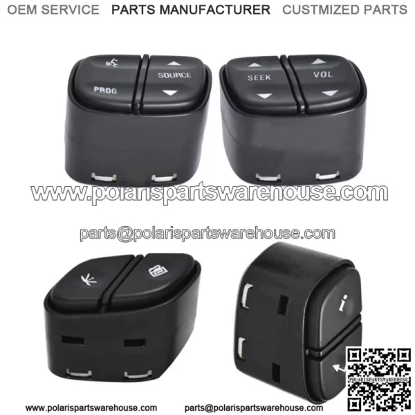 New Steering Wheel Radio Volume Control Switch For GMC Chevrolet Yukon 21997738 - Image 2
