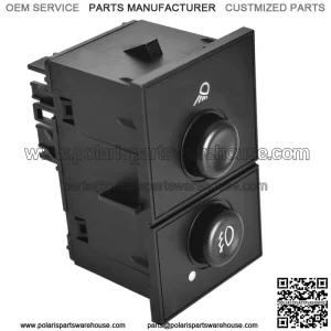 15143597 Fog Light Lamp Button Switch For 03-07 Cadillac Chevrolet GMC Silverado