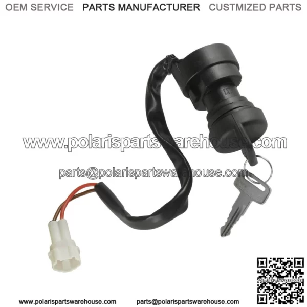 Ignition Switch Key For Yamaha Raptor 660R YFM660R 2001-2005  5LP-82510-00-00
