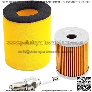 13781-19B00 Air Filter/Oil Filter/Spark Plug kits Compatible With Suzuki 1987-2002 Quadrunner 250 2x4 4X4?1991-2002 King Quad 300 4X4?1991-2002 King Quad 300 ATV