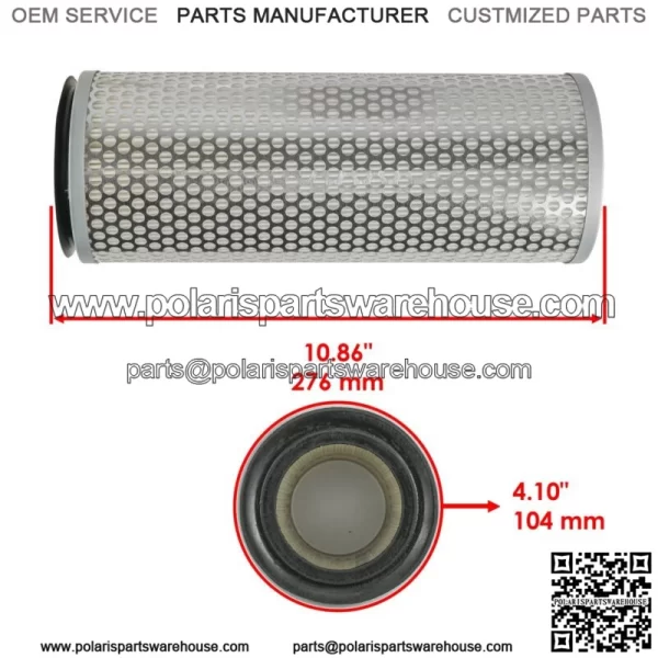 7081308 Air Filter For Polaris Intake Air Filter Ranger 400 500 700 800 - Image 2