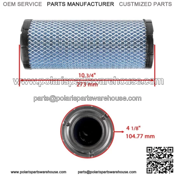 Air Filter Cleaner For Polaris Ranger Diesel HST 2014-2017 7081811 - Image 2