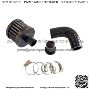 Crankcase ventilation line change kit