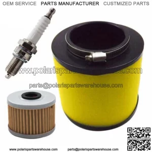 Air Oil Filter Spark Plug Tune Up Kit For Honda Rancher 350 Foreman 400 450 For: Honda FourTrax Foreman 400