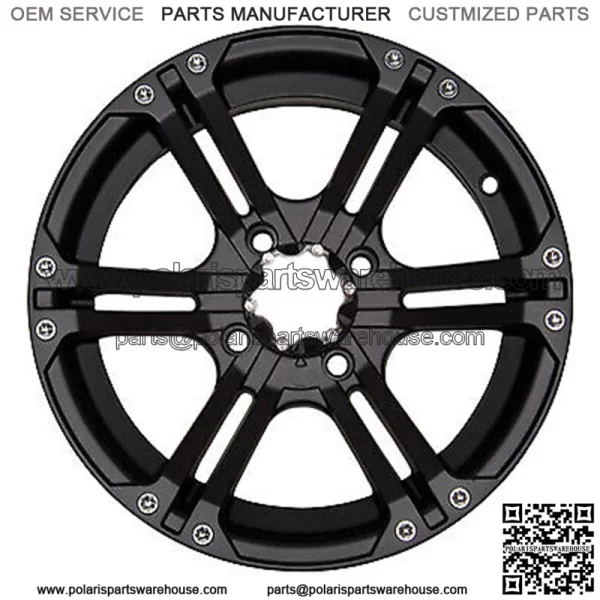 ITP SS212 ATV Wheels/Rims Black 12" Sportsman RZR Ranger For: Polaris