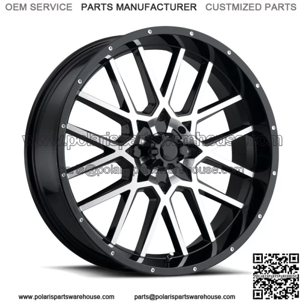 ITP Hurricane UTV Wheels/Rims Machined 18" Polaris RZR 1000 XP 4 For: Polaris