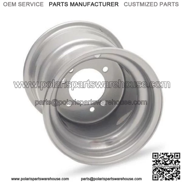 AMS front or rear Steel 10x5 Wheel 5 10" AMS122REVISE 0231-0027 10" 10" 10" For: Polaris
